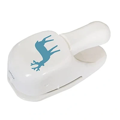 Afbeelding van Artoz Papierpons, 50 mm, perforator voor kaarten, verjaardag, Kerstmis, uitnodigingen, bruiloft, doop en nog veel meer