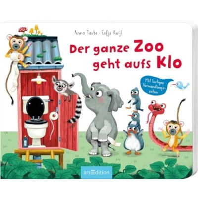 Afbeelding van Der ganze Zoo geht aufs Klo