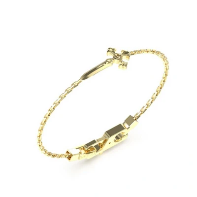 Afbeelding van Guess JUMB04026JWYGXS Armband Heren Roestvrij staal