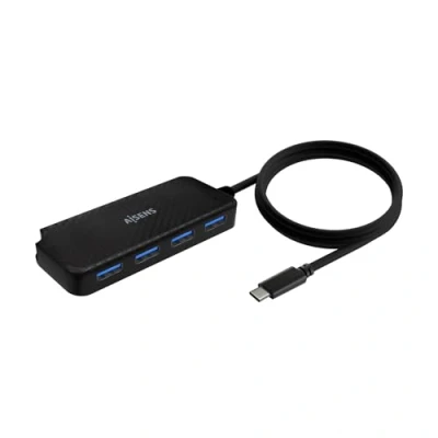 Afbeelding van Hub USB Aisens A109 0716 Zwart (1 Stuks)