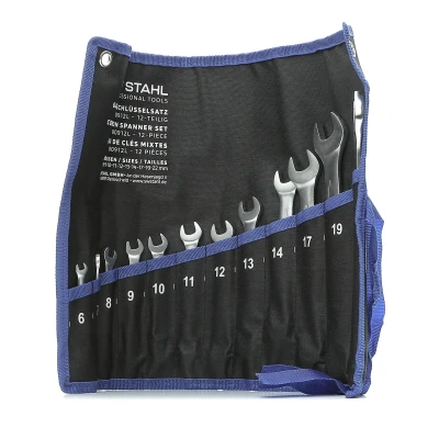 Afbeelding van SW Stahl 00912L Set ring / steeksleutel 12