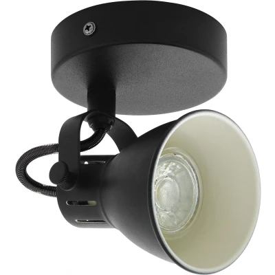 Afbeelding van EGLO Seras 2 Spot 1 lichts Ø10 cm GU10 Zwart