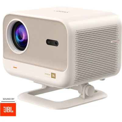 Afbeelding van Yaber L2 Plus Beamer Projector Sound By JBL Audio Dolby 700 ANSI Lumen Geïntegreerde Bluetooth Speakers Draaibare Standaard Inclusief Chromecast 1080P FHD Resolutie Mini Draagbaar