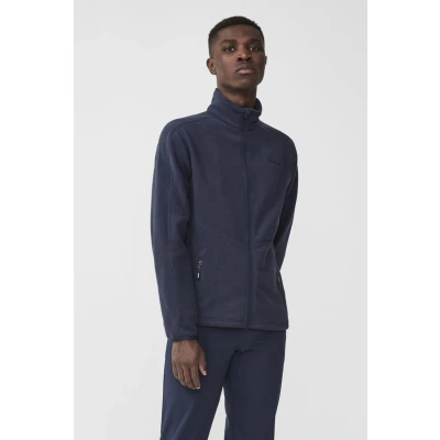Afbeelding van Tenson Miracle Fleece Jack Donkerblauw maat 3XL Heren Outdoor met Modern fit Pasvorm sale