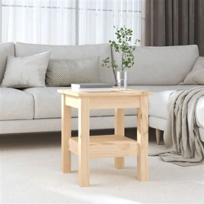 Afbeelding van vidaXL Salontafel 35x35x40 cm massief grenenhout