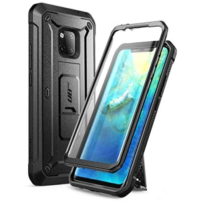 Afbeelding van SUPCASE Hoesje voor Huawei Mate 20 Pro, rondom bescherming, robuust, schokbestendig, met geïntegreerde displaybescherming en standaard [Unicorn Beetle Pro serie] Pro/LYA L29 2018