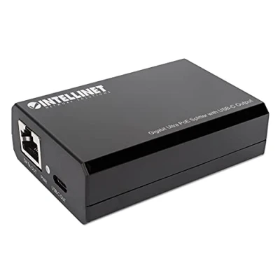 Afbeelding van INT Gigabit Ultra PoE Splitter with USB C Output