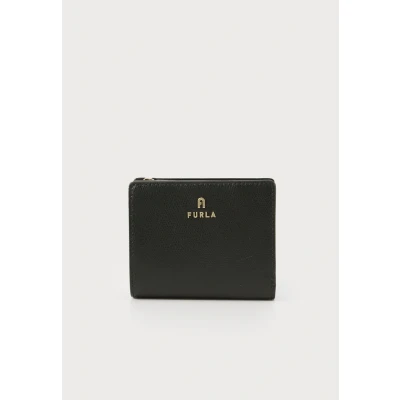 Afbeelding van Furla Vitello ST Eracle Compact Portemonnee, Dames, Maat: One Size, Nero