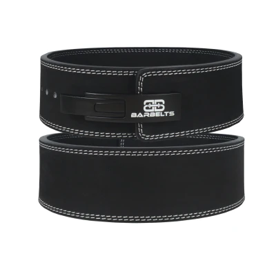 Afbeelding van Barbelts lever belt black 10mm
