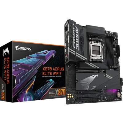 Afbeelding van Gigabyte X870 Aorus Elite WiFi7 Moederbord ATX Socket AM5 AMD DDR5 USB 4 Wi Fi 7 Realtek Audio