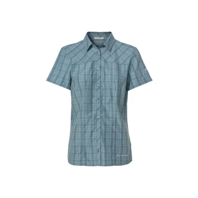 Afbeelding van Vaude Tacun Overhemdblouse, Dames, Maat: 34, Nordic blue