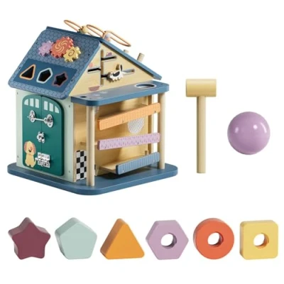 Image de Maison D&#039;Activités 12 En 1 Top Bright Motricité Fine Concentration Jeu Ludique