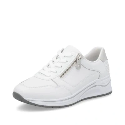 Afbeelding van Rieker Lage sneakers voor dames N9501, Wit 80, 42 EU Large