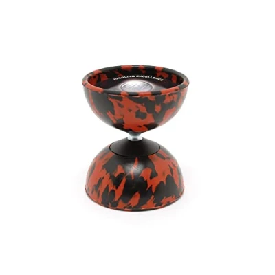 Afbeelding van Mister Babache Diabolo medium harlekijn, 0727, zwart/rood, geen maat