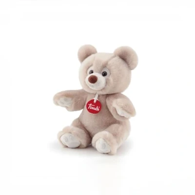 Afbeelding van Trudi Classic knuffel Teddybeer 23 cm Hoge kwaliteit pluche Knuffelbeer voor jongens en meisjes Beige 18x23x14 maat S