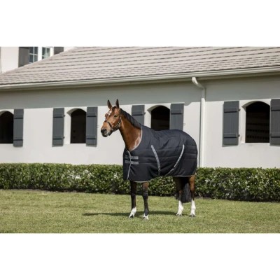 Afbeelding van Rambo Staldeken 100g Black/Thunderstorm Grey/Silver 130/183 Agradi.be
