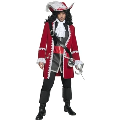 Afbeelding van &quot;Kostuum van een piratenkapitein voor mannen Verkleedkleding One size&quot;