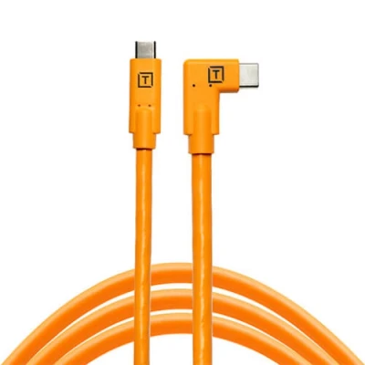 Afbeelding van Tether Tools TetherPro USB C naar Haaks Oranje