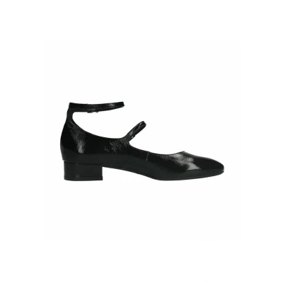Afbeelding van Manfield Dames Zwarte lak leren Mary Jane pumps Maat 36