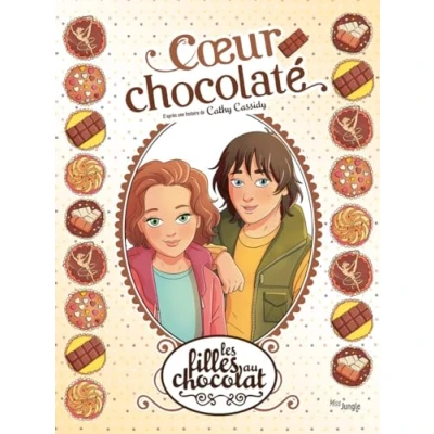 Afbeelding van Les filles au chocolat,13:coeur chocolat