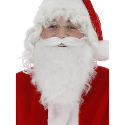 Image de Smiffys Barbe de Père Noël, Blanc