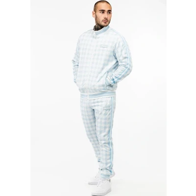 Afbeelding van Lonsdale Witton Trainingspak, Heren, Maat: XL, White blue