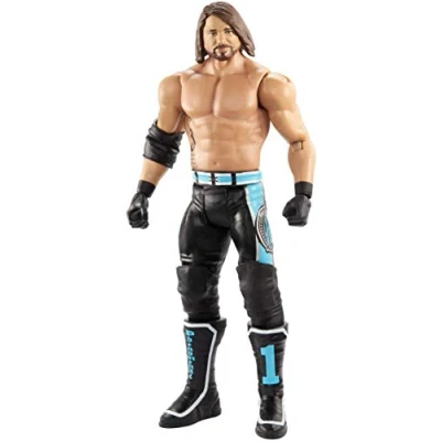 Afbeelding van WWE AJ Styles 17 cm vechtpak, speelgoed voor kinderen, GCB55