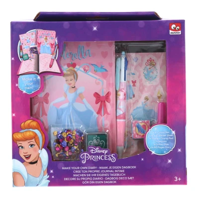 Afbeelding van Princess Dagboek ontwerp set 8719668000384