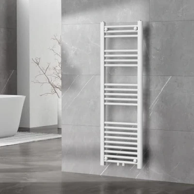 Afbeelding van Handdoekradiator Voss 120x40x3 cm wit
