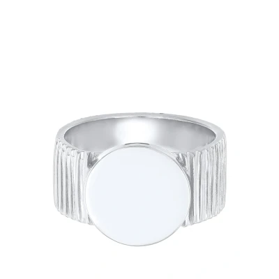 Afbeelding van Elli Desing EYE Catching Ring, Dames, Maat: 54, Silber