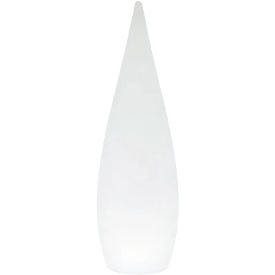 Afbeelding van REALITY PALMAS Staande lamp Wit incl. 1x SMD 4,5W afstandsbediening Geintegreerde dimmer USB aansluiting RGBW kleurenwisselaar Geheugenfunctie Accuvoeding via de Buitenverlichting IP44