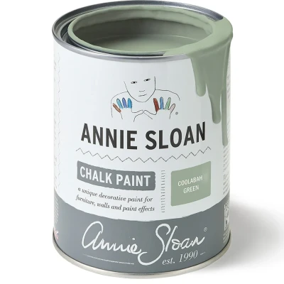 Afbeelding van Annie Sloan licht grijsgroene krijtverf Coolabah Green 120ml / Groen