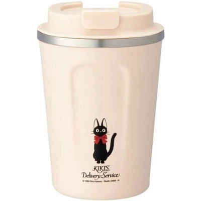 Afbeelding van Ghibli Kiki&#039;s Vliegende Koeriersdienst Jiji Mat Roze Isothermische Mok 350ml