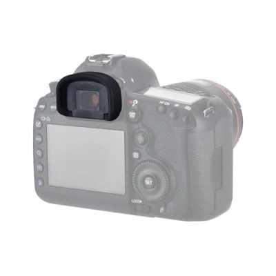 Afbeelding van JJC Zachte siliconen oculair voor Canon EOS 7D, 7D Mark II, 5D IV, III, 5DS, 5DSR, 1DX, 1DX 1Ds vervangt Eg. Eye Cup