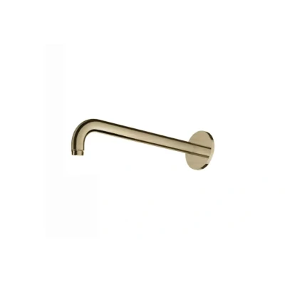 Afbeelding van HotBath Cobber wandarm 38.5 cm Geborsteld messing