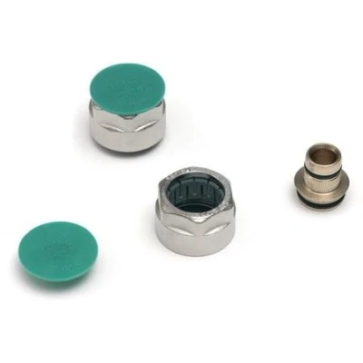 Afbeelding van Rehau aansluit koppeling 20 x 2,9mm 3/4&quot; euroconus. Klem schroefkoppeling t.b.v. Rautitan Stabil buis