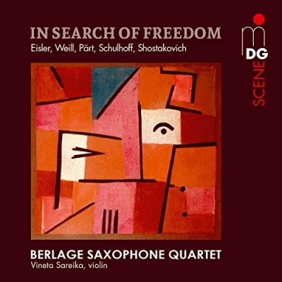 Afbeelding van Berlage Saxophone Quartet In Search Of Freedom (Super Audio CD)