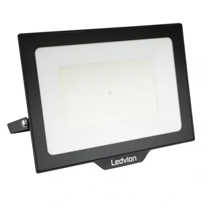 Afbeelding van Ledvion LED Breedstraler, Incl. 0.5M kabel, 150 watt Osram 4000K 18000 lumen werklamp, outdoor Breedstraler IP65 waterdicht, met snelkoppeling