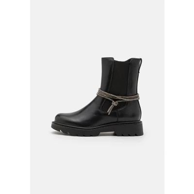 Afbeelding van Tamaris Korte laarzen, Dames, Maat: 40, Black/glam Hoogwaardig imitatieleer