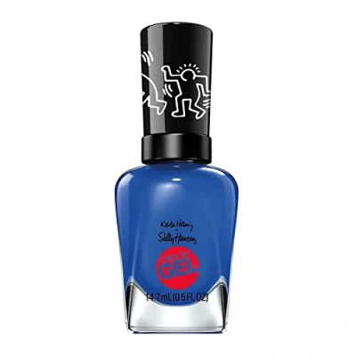 Afbeelding van Sally Hansen Miracle Gel x Keith Haring Vernis à ongles 925 Draw Blue In