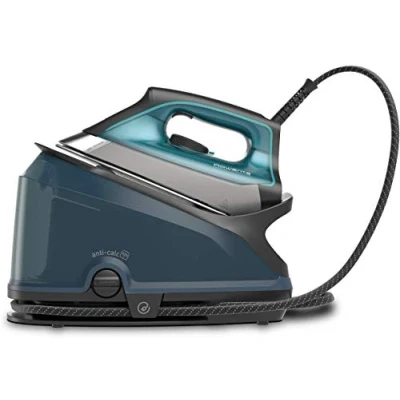 Afbeelding van Rowenta DG7621 Compact Steam Pro stoomstrijkstation 6,2 bar stoomstoot 310 g/min kunststof XL blauw/zwart