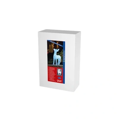 Afbeelding van Konstsmide 6121 203 Rendier Koudwit LED Wit Energielabel: G (A G)