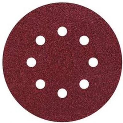 Afbeelding van Wolfcraft 3180000 Excenterschuurpapier Met klittenband, Geperforeerd Korrelgrootte 24 (Ø) 125 mm 5 stuk(s)