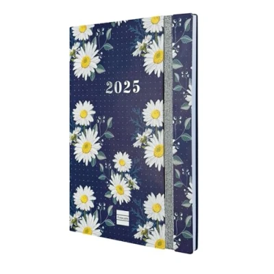 Afbeelding van Finocam Dotted agenda 2024 2025, 16 maanden, week op 2 pagina&#039;s, horizontale presentatie, september december 2025 (16 maanden), Marga International