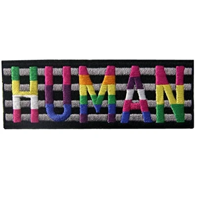 Afbeelding van ZEGIN Geborduurde patch in menselijke LGBT vorm, om te naaien of lijmen met strijkijzer