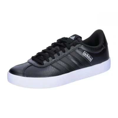 Afbeelding van adidas VL COURT 3.0 SHOES Sneakers voor dames, Core zwart/core zwart/zilver met
