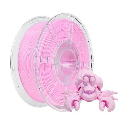 Afbeelding van iBOSS PETG filament 1,75 mm, sterker voor 3D printers, 1 kg spoel, maatnauwkeurigheid +/ 0,02 printerfilament roze