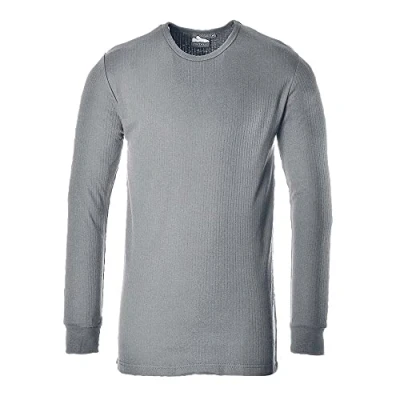 Afbeelding van Thermisch T Shirt Lange Mouw maat Large, Grey