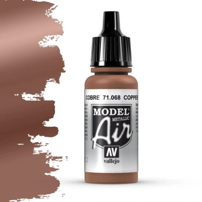 Afbeelding van Model Air Metallic Copper 17ml 71068