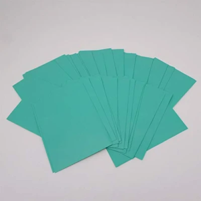Afbeelding van docsmagic.de 100 matte mint kaarthoezen standaard formaat 66 x 91 aqua zakjes PKM MTG
